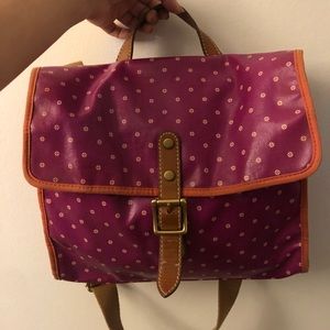 Fossil messenger crossbody